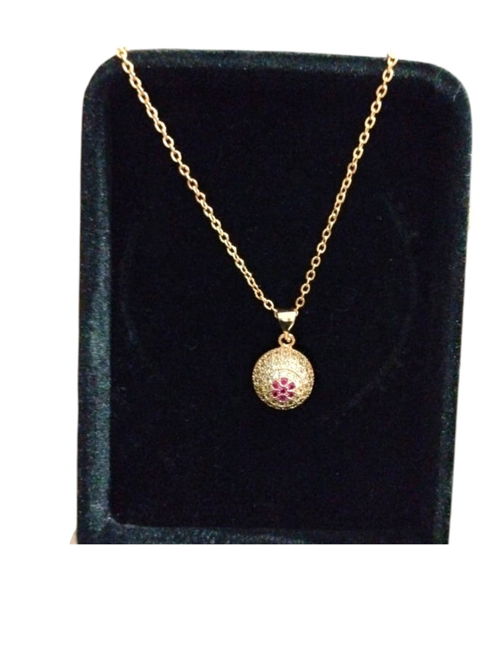 Locket with chain