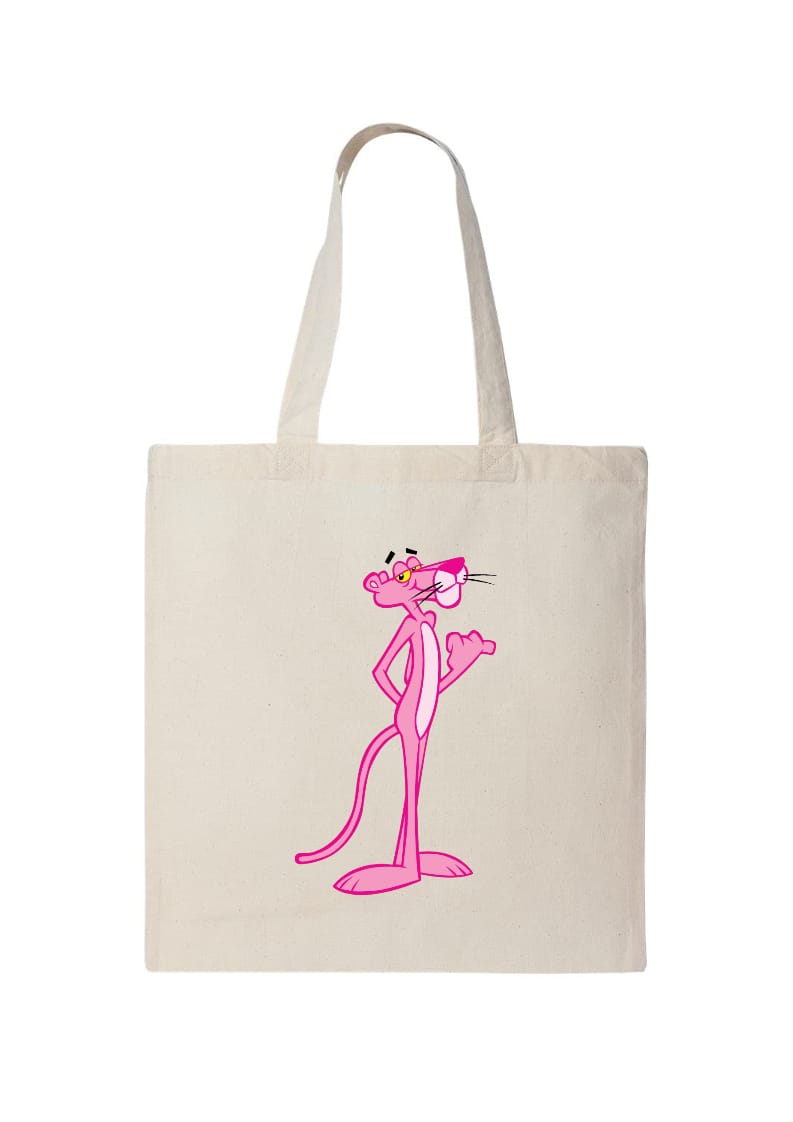 Pink panther tote bag
