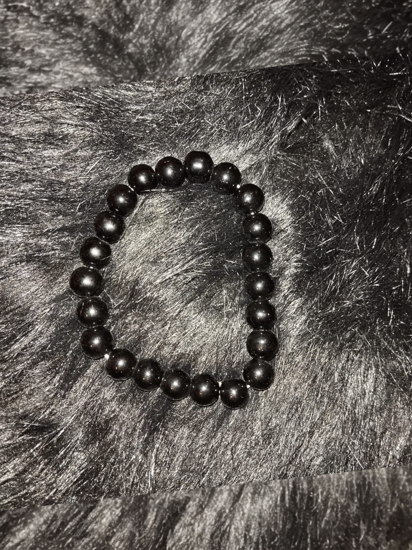 Black beads Bracelet