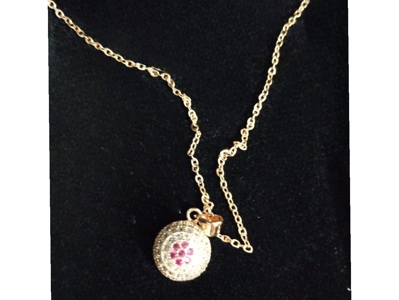 Locket with chain